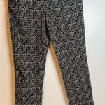 Jules & Leopold  Black and White Floral Pants Photo 0