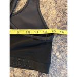 SoulCycle Soul NEW Black Diamond Cut Sports Bra V Neck Criss Cross Back Medium Photo 5