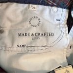 Levi's Levi’s Made & Crafted Skinny Plaid Check Corduroy Pants Photo 12