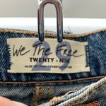 Free People   Button-Fly Cut Off Skirt size 29 Photo 3