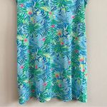 Lilly Pulitzer Etta V Neck T Shirt Dress in Multi Via Parigi Size XL Photo 6