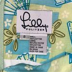 Lilly Pulitzer Vintage White Label Sleeveless Japanese Fans Dress size 8 Photo 4