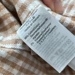 Madewell Wide-Leg Pants slim emmett gingham womens Beige (size 29) minimalist Photo 10