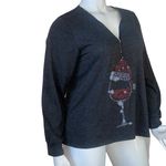 Miss Look  Santa Wine Glass Top Photo 1