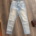 American Eagle  High Waisted Mom Jeans • Size 2 Photo 1