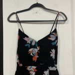 Candies Black Floral Cutout Spaghetti Strap Maxi Dress Size XL Photo 5