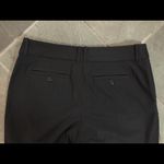 Calvin Klein black stretch cropped and cuffed work pants 22" inseam Photo 5