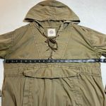 SO  Utility Pullover Lace Up Jacket with Hood Size Large Casual Lightweight Photo 7