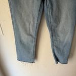 OAT New York Jeans Womens Size 10/30‎ Light Wash Denim Cropped Raw Hem Blue Photo 4