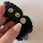 None Skull and chain faux leather bracelet, adjustable Photo 9