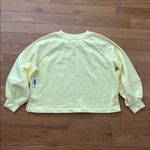 Old Navy NWT Butter Yellow Sweatshirt Photo 6