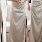 Birdy Grey Shiny Satin Cathrine Dress Photo 2