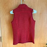 Patagonia  Womens Red Fleece Vest Full Zip Puffer Gorpcore Outdoor Size XS Photo 1