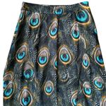Show Me Your Mumu Like New 
Peacock Feather Maxi Skirt Size Small Photo 7
