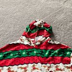 Rudolph Christmas Fuzzy Fleece Hoodie SIZE L Red Size L Photo 2