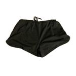 SheIn Minimalist Black Drawstring Lounge Shorts Size Small Soft Stretch Photo 4
