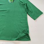 Quacker Factory NWT Green St PatrickS Day Sequin Knit 3/4 Sleeve Top Size XL Photo 7