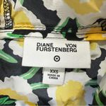 Diane Von Furstenberg  X Target Packable Poppy Hooded Vest Yellow Floral XXS Photo 8