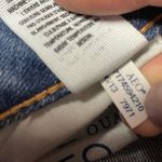 American Eagle 2013  Artist Crop Jeans Stretch Women's 14 Blue Denim Distressed Photo 12