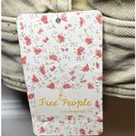 Free People  "We the Free" Tan Denim Jacket Button Up Women's Size XL NWT Photo 5