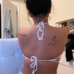 Forever 21 backless halter striped top Photo 4