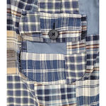 Loft Madras Plaid Mini Skirt Patchwork Preppy New England Summer Vacation Size 0 Photo 3