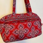 Vera Bradley  Zip Diaper Baby Bag Multi Compartment Red Paisley Frankly Scarlett Photo 3