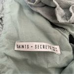 Saints + Secrets Saint + Secrets Green Ruffled Mini Dress Size Small Photo 2