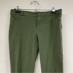 Banana Republic  Green Sloan Fit Slacks Dress Pants Trousers Womens 6 Low Rise Photo 1
