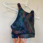 Lululemon Energy Crisscross Back Active Bra *High Neck Cosmic Shift Multi Sz 4 Photo 3