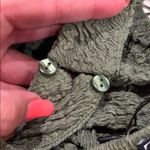 ZARA  Green Smocked High Neck Open Back Tank Top Photo 3