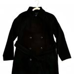 Madewell Double-Breasted Trench Coat – True Black – XXS – NWT Photo 3