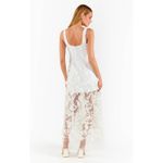 Show Me Your Mumu Stephanie Bridal Dress in White 3D Floral Embroidery XL Photo 8