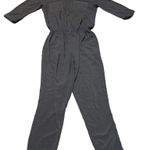 Michael Stars Utility Green Romper Jumpsuit Button Up with chest pockets small Photo 6