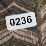 Michael Kors  Womens Midi Dress Strapless Zip Up Aztec Boho Brown Size 4 Photo 8