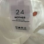 MOTHER Denim The Mid Rise Dazzler Ankle New! White Size 24 Photo 10