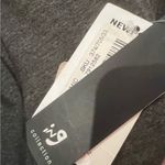 Charcoal gray long sleeve jersey knit shift dress size medium NWT Photo 3