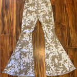 Saint & Hearts Boutique Cow Print Bell Botton Western Small Jeans. 2822 Photo 0