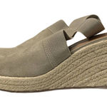 G.H. Bass Cher‎ Open Toe Slingback Wedge Tan Size Size 11 Photo 0