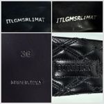 Burberry Quilted Leather Slide Sandals Black 36 NEW Photo 14