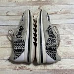 ZARA  Tweed Platform Sneakers Black White Lace Up Size EU 38  Women US 7.5 Shoes Photo 7