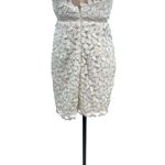 Bardot Lace Sheath Dress Crochet Sleeveless White Size US 6 Small Photo 7