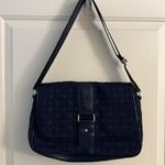 Vera Bradley Navy Quilted Shoulder Bag Purse Photo 0