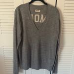 Zadig & Voltaire  Happy AMOUR
Merino Wool V-Neck Sweater Grey Photo 4