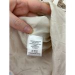 BCBGMAXAZRIA Dress Womens 4 Corozo Applique Taffeta Mini Ivory V-Neck Sleeveless Photo 4