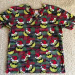 Dr. Seuss Grinch Christmas Scrub Top Photo 0