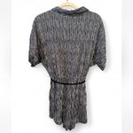 Rag Poets Chic Black and White Striped Romper Photo 2