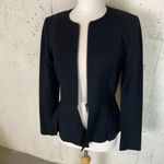 Classic Elements #138 CLASSIQUES ENTIER Black Zip Front blazer Photo 2