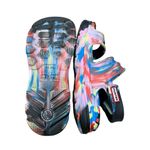 Hunter Women's Black and Pink Sandals Photo 6