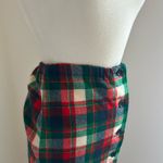 Pendleton Vintage Wool Christmas Tartan Plaid Pencil Skirt Photo 5